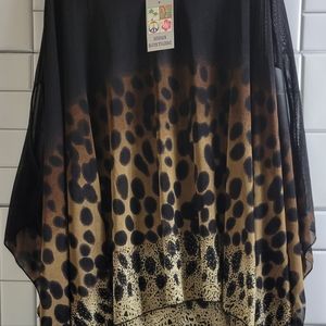 India Boutique Animal Print Tunic